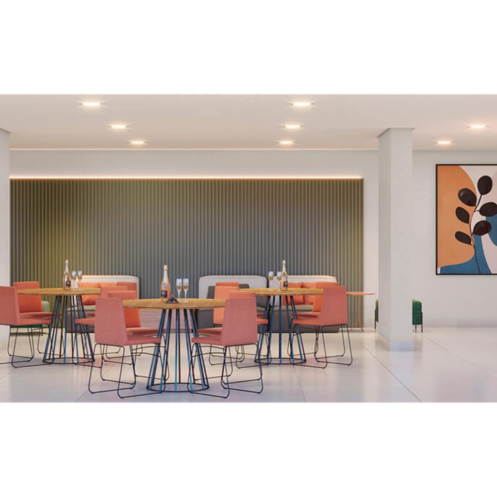 • Ambiente projetado por decoradora conceituada,